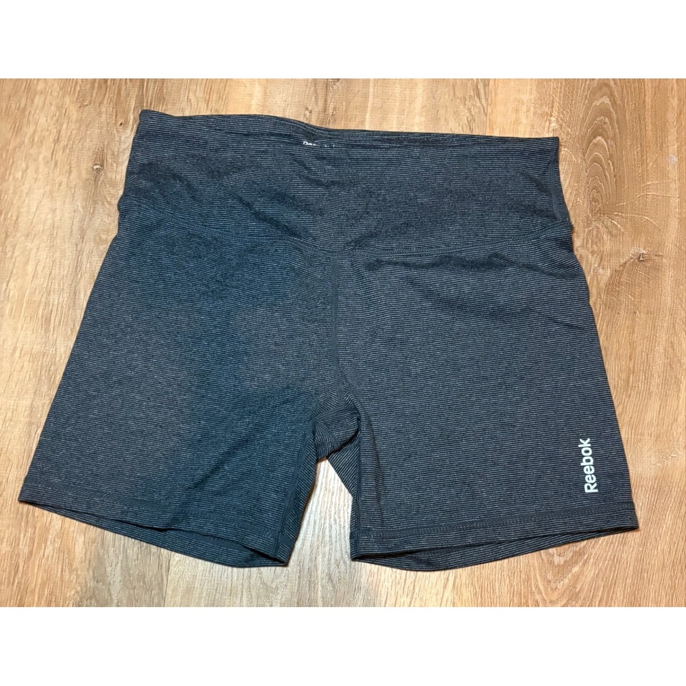 Reebok Women's Spandex Shorts‎ Striped Size M